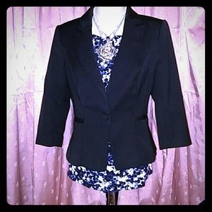 WHBM Petite Black Blazer
